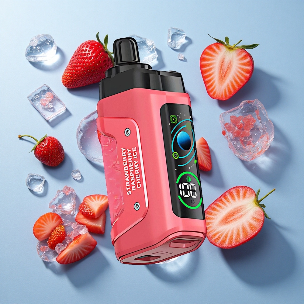 Razz Bar 45000 Puffs Griglia Regolabile Sigaretta elettronica usa e getta Fragola Ciliegia Ghiaccio