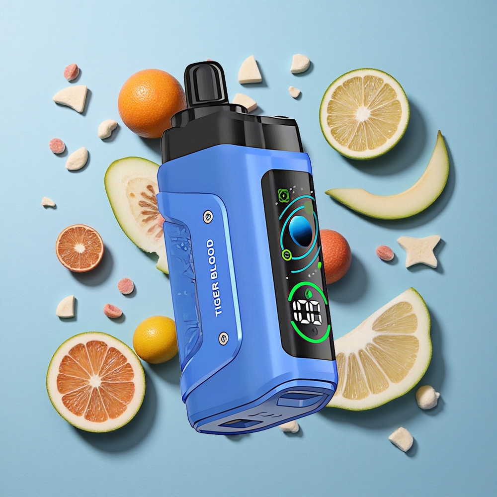 Razz Bar 45000 Puffs Sangue di tigre Ricaricabile USB-C