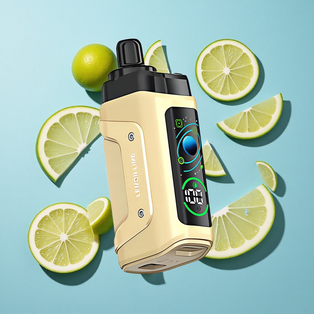 Razz Bar 45000 Puffs Sigaretta elettronica usa e getta Limone Lime con Bobina Mesh 1.0 Ohm