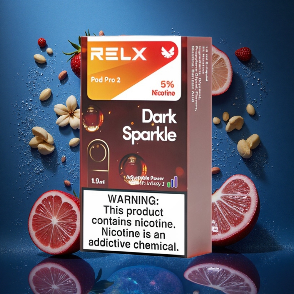 RELX Pod Pro 2 Scintillio Oscuro con 5% Nicotina e 600 Puffs