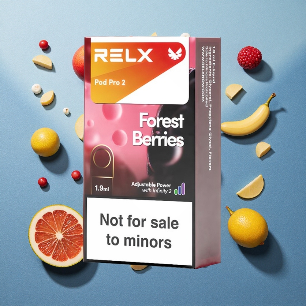 RELX Pod Pro 2 Senza Nicotina & Bosco di Frutti
