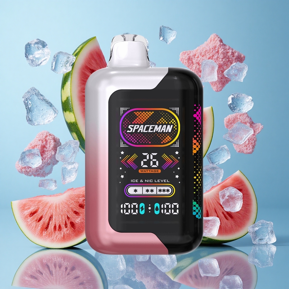 SMOK SPACEMAN SP40000 Sigaretta elettronica usa e getta Ghiaccio d'Anguria con 40000 Puffs