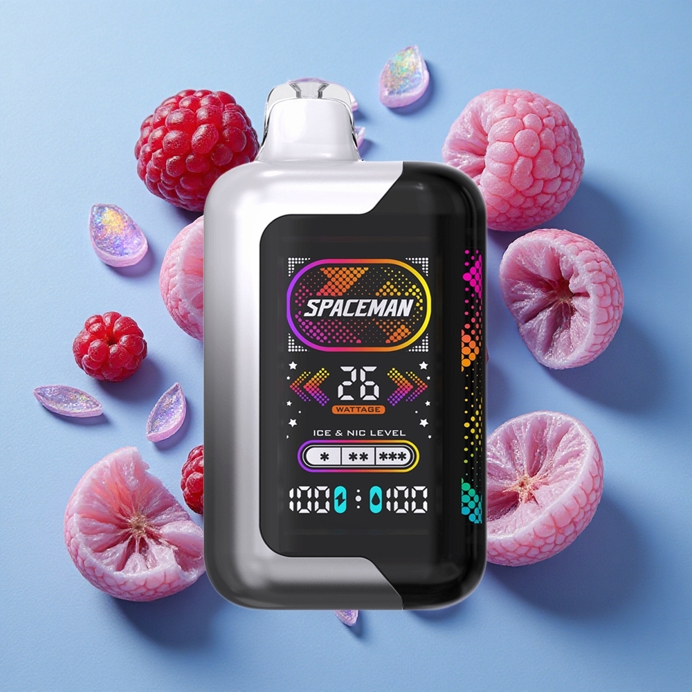 SMOK SPACEMAN SP40000 Sigaretta elettronica usa e getta Mirtillo Lampone con 40000 Puffs