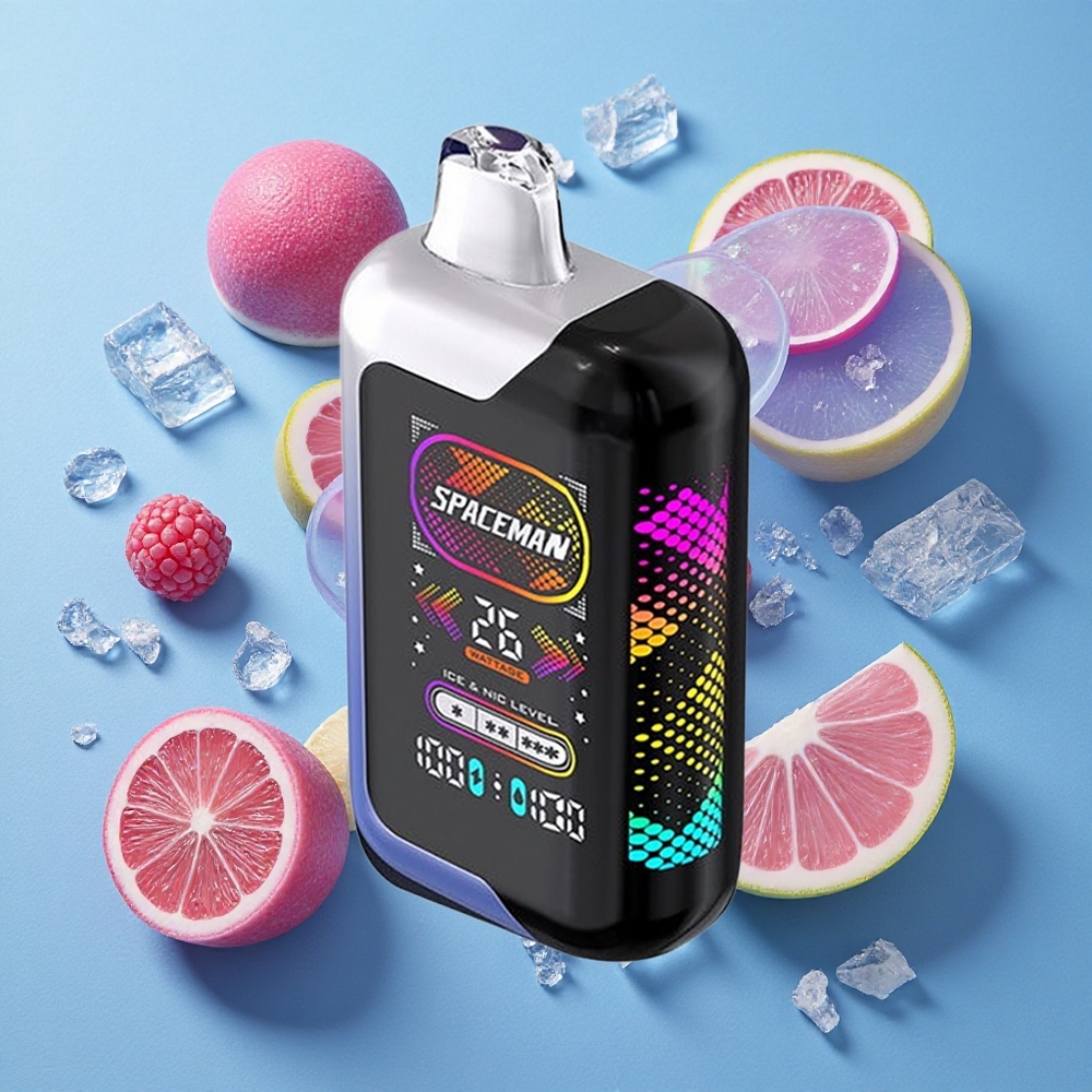 SMOK SPACEMAN SP40000 Sigaretta elettronica usa e getta Mirtillo Rosso Ghiaccio con 40000 Puffs