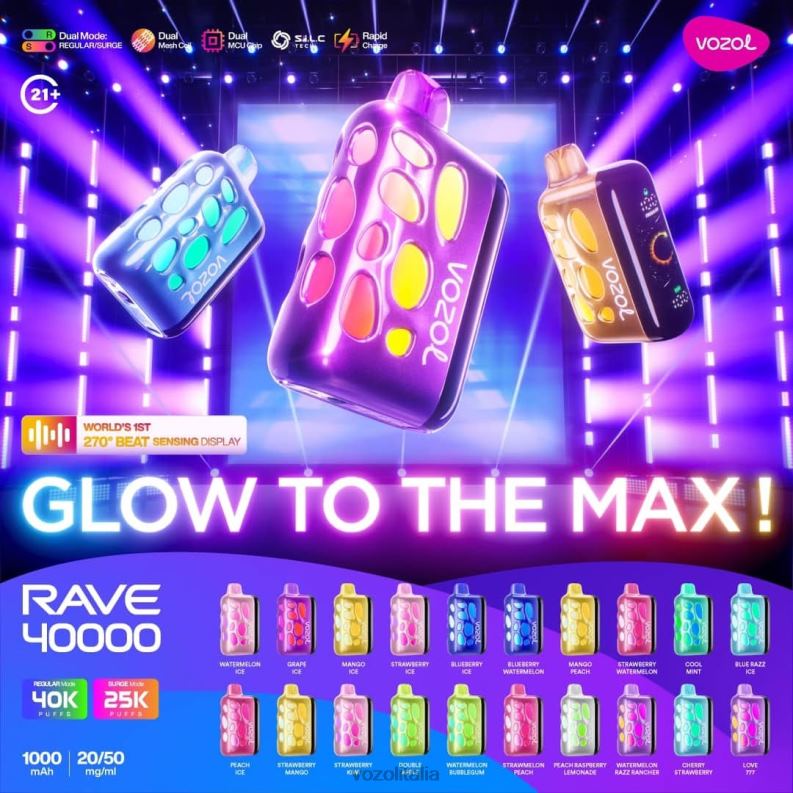 Vozol Rave 40000 VP8441 Vozol Italia