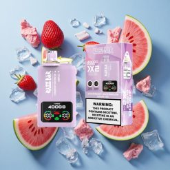 Razz Bar 40000 Puffs Display Potente Sigaretta elettronica usa e getta Fragola Anguria_Ghiaccio Uva