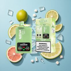Razz Bar 40000 Puffs Display Potente Sigaretta elettronica usa e getta Limone Lime_Ghiaccio Lussureggiante