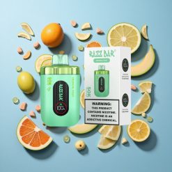 Razz Bar 50K Puffs Sigaretta elettronica usa e getta Frutta Tropicale con Batteria da 650 mAh