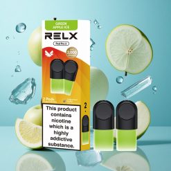 RELX Pod Pro 2 Mela Verde Ghiaccio con 1,8% Nicotina e 600 Puffs