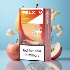 RELX Pod Pro 2 Senza Nicotina & 600 Puffs Mela Succosa