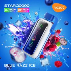 Vozol Puff - VOZOL STAR 20000 ghiaccio blu H2JB4