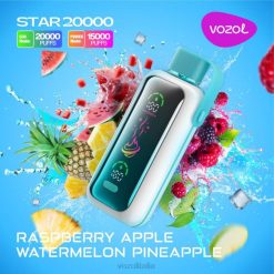 Vozol Review - VOZOL STAR 20000 ananas, lampone, mela, anguria H2JB18