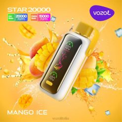 Vozol Vape Italia - VOZOL STAR 20000 ghiaccio al mango H2JB13