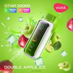 Vozol Vape Sale - VOZOL STAR 20000 doppio ghiaccio alla mela H2JB7