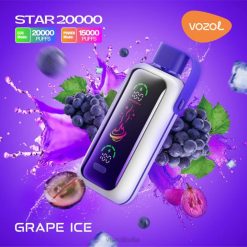 Vozol Vape - VOZOL STAR 20000 ghiaccio d'uva H2JB9